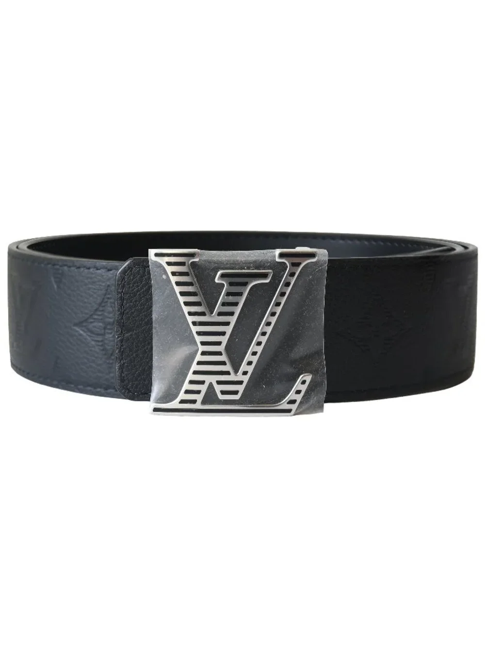Louis Vuitton Initial Shadow 40mm Dual Reversible Belt Black
